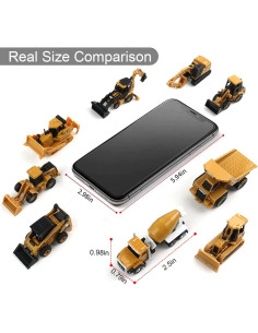 Vehículo de Construcción EROCK Escala N 1:160 D5G Tractor 2