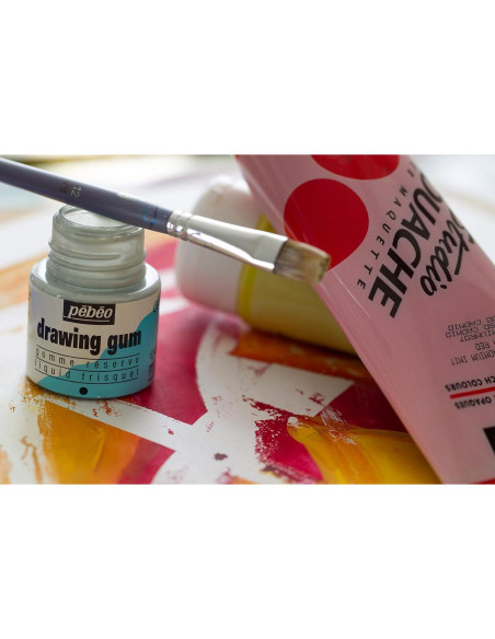 Pebeo Goma de Dibujo Líquida 45ml - Enmascarado Rápido Pebeo Goma de Dibujo Líquida 45ml - Enmascarado Rápido