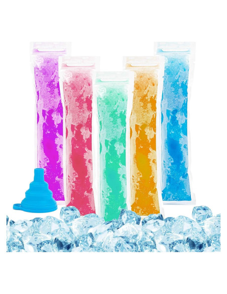 100 Bolsitas Sellables para Boli de Hielo MAQIHAN 230ml 100 Bolsitas Sellables para Boli de Hielo MAQIHAN 230ml