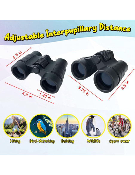 Binoculares ESSENSON 4x30mm para Niños - Juguete Educativo Binoculares ESSENSON 4x30mm para Niños - Juguete Educativo