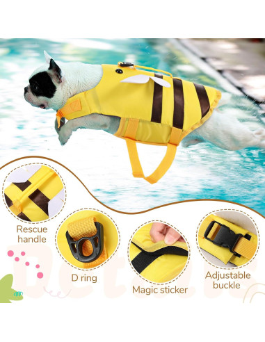 Chaleco Salvavidas para Perros Relaxweex Pequeño Alta Flotación