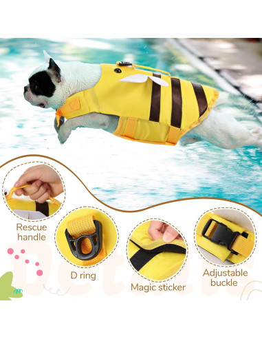 Chaleco Salvavidas para Perros Relaxweex Pequeño Alta Flotación