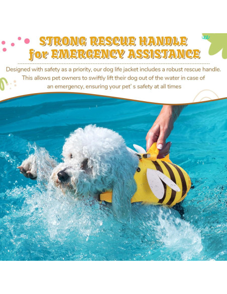 Chaleco Salvavidas para Perros Relaxweex Pequeño Alta Flotación Chaleco Salvavidas para Perros Relaxweex Pequeño Alta Flotación