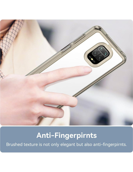 Funda Protectora para Xiaomi Redmi Note 9S con Vidrio Templado Funda Protectora para Xiaomi Redmi Note 9S con Vidrio Templado