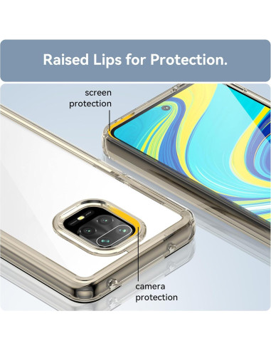Funda Protectora para Xiaomi Redmi Note 9S con Vidrio Templado