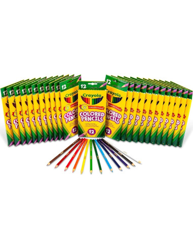 Lápices de Colores Crayola 24pk Preafilados para Niños