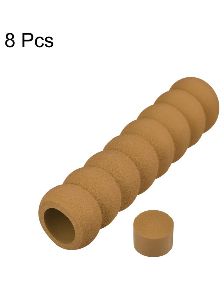 Cubiertas de Manija de Puerta uxcell 8Pcs Goma Nitrilo 35x14cm Cubiertas de Manija de Puerta uxcell 8Pcs Goma Nitrilo 35x14cm