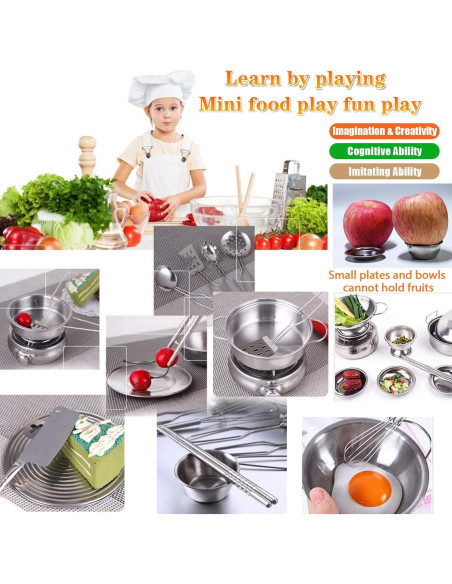 Juego de Utensilios de Cocina Pequeños KEJIH 32 Piezas Juego de Utensilios de Cocina Pequeños KEJIH 32 Piezas
