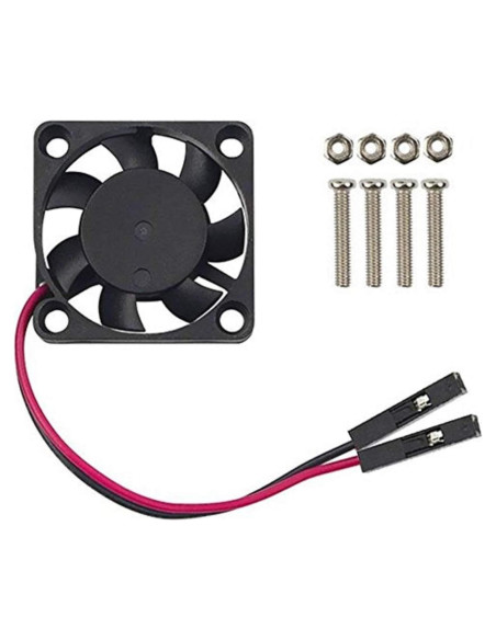 Ventilador Easycargo 30x30mm para Raspberry Pi 4 y 3, Silencioso Ventilador Easycargo 30x30mm para Raspberry Pi 4 y 3, Silencioso
