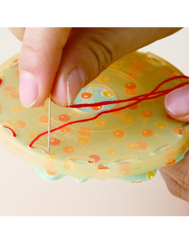 Plantilla Yo-Yo Redonda Grande Clover 8701 para Manualidades