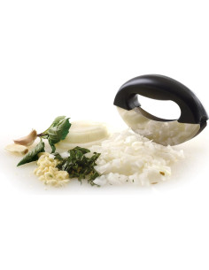 Cortador Mezzaluna Norpro de Acero Inoxidable 15x10cm 2