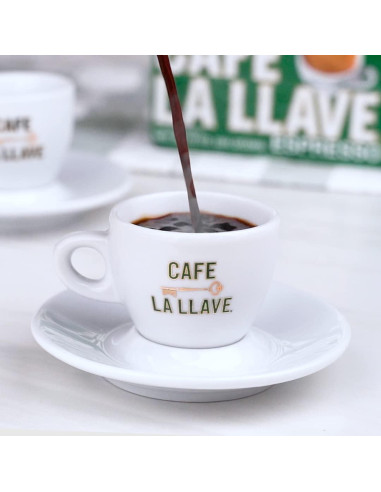 Café La Llave Espresso Descafeinado Molido 248 g - Paquete de 12