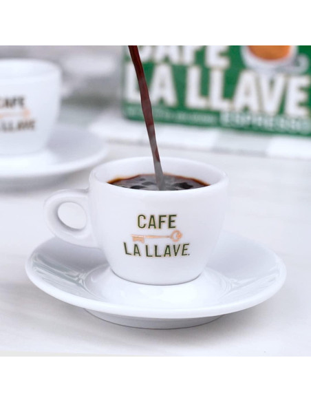 Café La Llave Espresso Descafeinado Molido 248 g - Paquete de 12 Café La Llave Espresso Descafeinado Molido 248 g - Paquete de 12