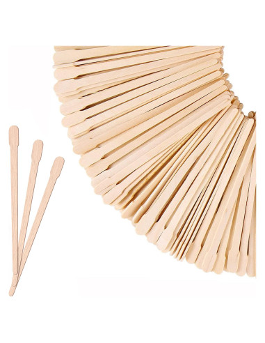 Palitos de Cera Mibly 200 Pcs para Depilación Facial y Cuerpo