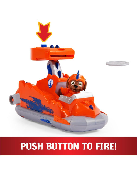 Vehículo Deluxe Spin Master PAW Patrol Zuma 23.5x9.8cm Vehículo Deluxe Spin Master PAW Patrol Zuma 23.5x9.8cm
