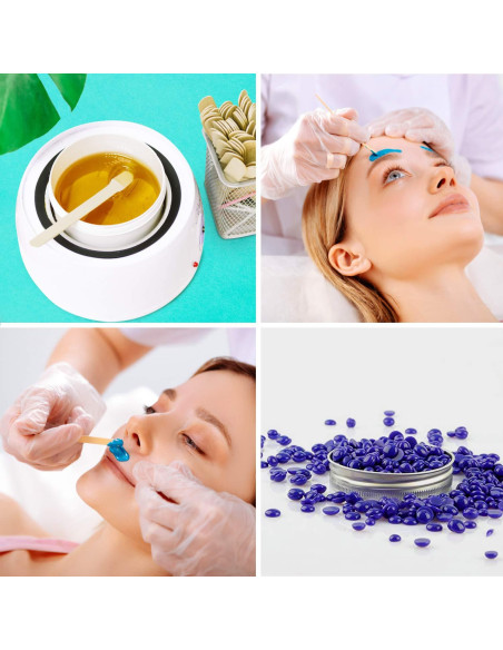 Palitos de Cera Mibly 200 Pcs para Depilación Facial y Cuerpo Palitos de Cera Mibly 200 Pcs para Depilación Facial y Cuerpo