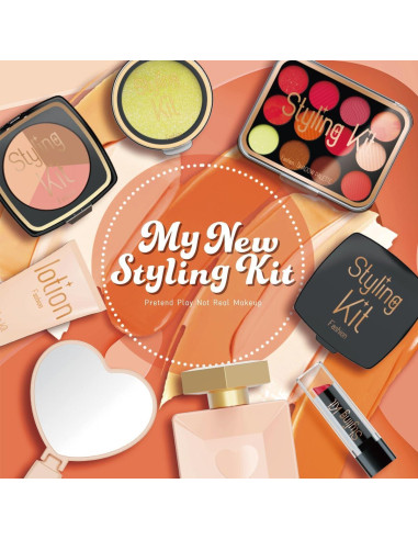 Juego de Maquillaje Imaginativo Cosaway para Niñas 3-5 Años
