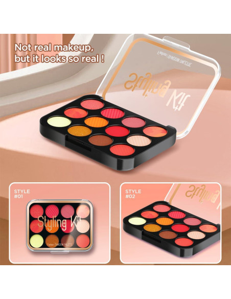 Juego de Maquillaje Imaginativo Cosaway para Niñas 3-5 Años Juego de Maquillaje Imaginativo Cosaway para Niñas 3-5 Años