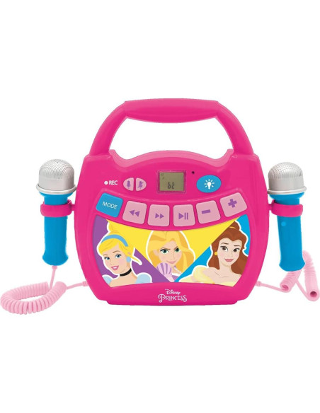 Reproductor de Karaoke Portátil Lexibook MP320DPZ Disney Reproductor de Karaoke Portátil Lexibook MP320DPZ Disney
