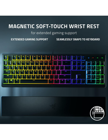Teclado Gaming Razer Ornata V3 - Teclas de Perfil Bajo RGB