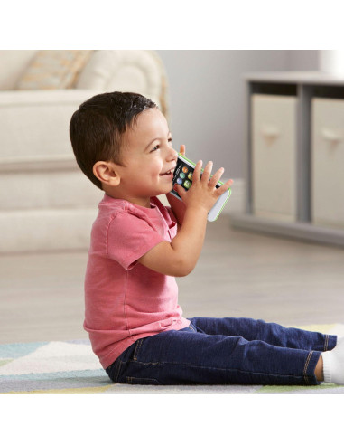 Teléfono de Juguete VTech Emoji Scout Verde para Niños