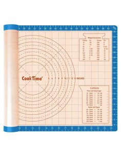 Alfombrilla de Hornear Silicona Antiadherente 66x41cm Cook Time