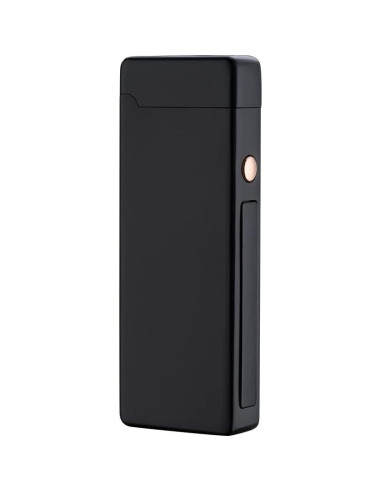 Encendedor Eléctrico Personalizado Dachance Negro USB Doble Arco