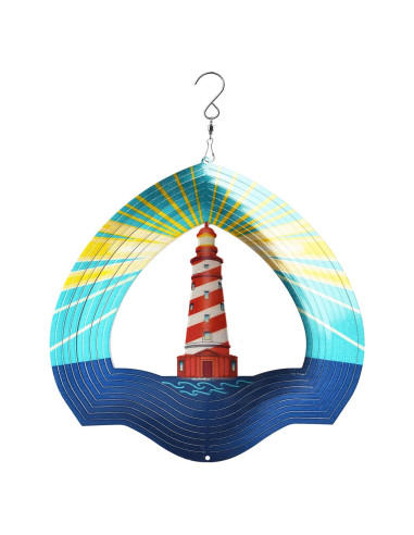 Spinner de Viento Prefdo 30cm Acero Inoxidable Faro