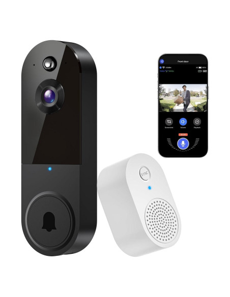 Cámara de Timbre de Video 1080P Lunelyx Inalámbrica con IA Cámara de Timbre de Video 1080P Lunelyx Inalámbrica con IA