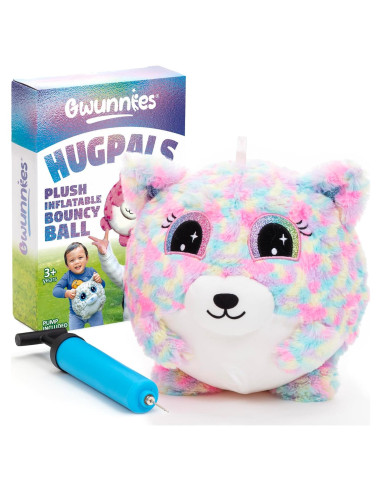 Pelota Bouncy Hugpal Princesa Brillante 22,86 cm