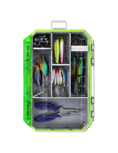 Caja de Pesca Impermeable Ghosthorn 3600 con Divisores Removibles