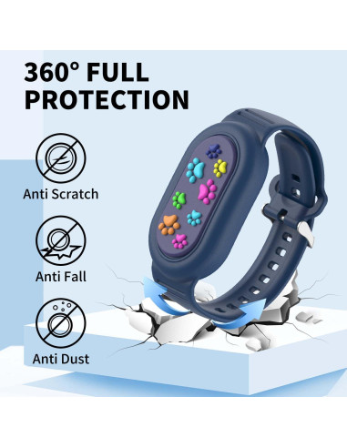FGERWZ Pulsera de Silicona para Samsung Galaxy SmartTag 2 - 2 Pack