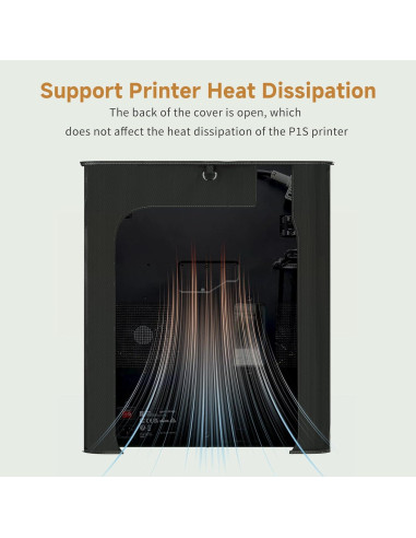 Carpa para Impresora 3D YOOPAI P1S a Prueba de Fuego y Polvo