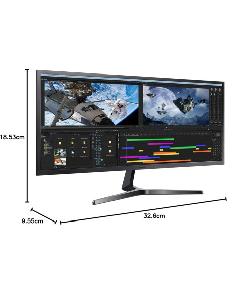 Monitor Ultrapanorámico Samsung 34" WQHD 3440x1440 75Hz Monitor Ultrapanorámico Samsung 34" WQHD 3440x1440 75Hz