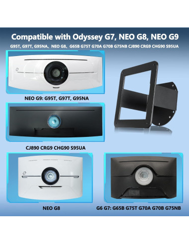 Soporte de Monitor VESA Odyssey G7 G8 G9 Compatible 27-49"