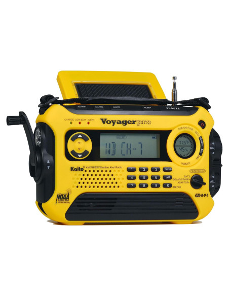 Radio de Emergencia Kaito KA600 Solar y Dynamo AM/FM/NOAA Radio de Emergencia Kaito KA600 Solar y Dynamo AM/FM/NOAA