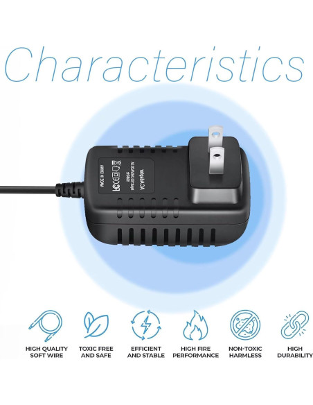 Adaptador AC/DC SLLEA 5V 2A para Radio Meteorológica Eton Adaptador AC/DC SLLEA 5V 2A para Radio Meteorológica Eton