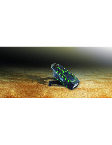 Radio de Emergencia Eton Scorpion II con Linterna LED y Cargador Solar