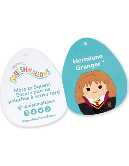 Plush Squishmallows Harry Potter Hermione Granger 25 cm Plush Squishmallows Harry Potter Hermione Granger 25 cm