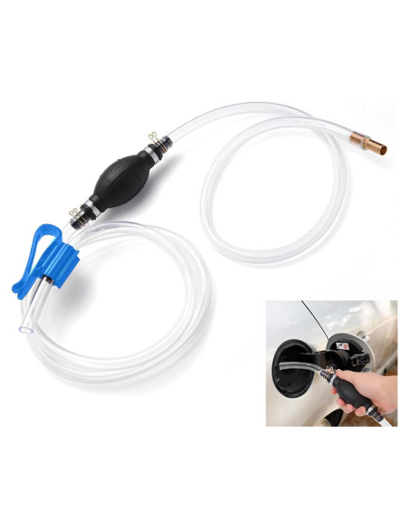 Bomba de Sifón Manual Yetofro HH016 para Gasolina y Agua Bomba de Sifón Manual Yetofro HH016 para Gasolina y Agua