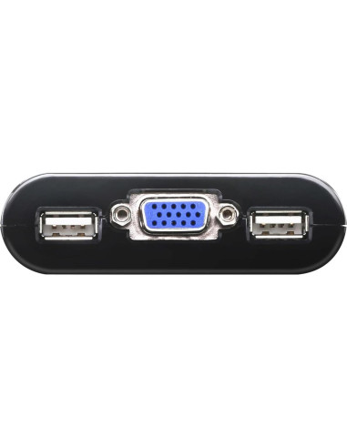 Interruptor KVM ATEN CS22U 2 Puertos USB VGA 15.24x5.08cm