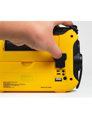 Radio de Emergencia Kaito Voyager Pro KA600 Solar AM/FM