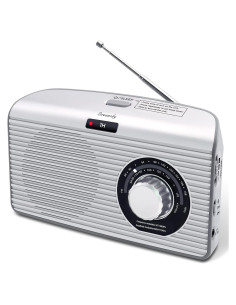 Radio Portátil DreamSky AM FM Bluetooth con Temporizador