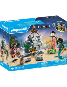 Playmobil Piratas Búsqueda del Tesoro 71420 55 Piezas 2