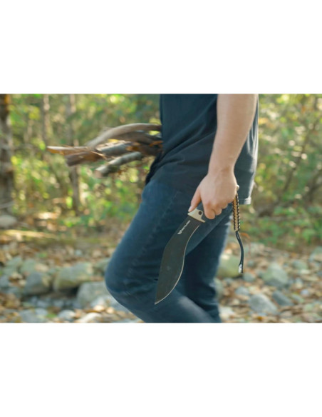 Machete Kukri WEYLAND con Funda Táctica MOLLE 39.37 cm Machete Kukri WEYLAND con Funda Táctica MOLLE 39.37 cm