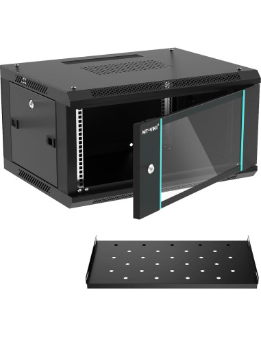 Montaje en Rack KVM VGA 8 Puertos MT-VIKI + Gabinete 6U