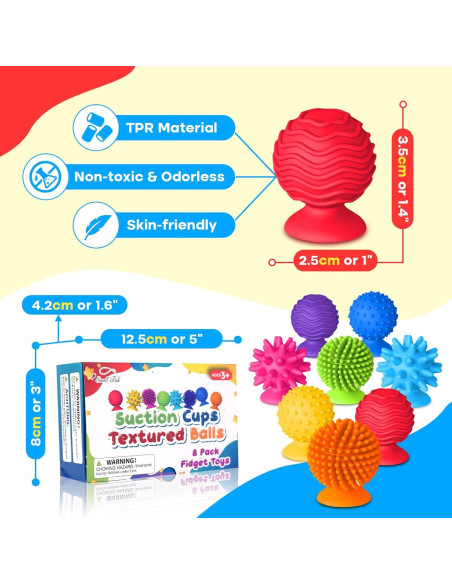 Juguetes Sensoriales Antiestrés 8PCS - Small Fish - Para Niños y Adultos Juguetes Sensoriales Antiestrés 8PCS - Small Fish - Para Niños y Adultos