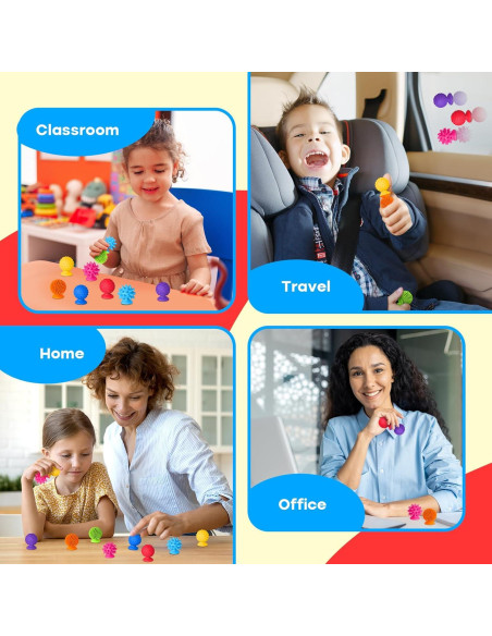 Juguetes Sensoriales Antiestrés 8PCS - Small Fish - Para Niños y Adultos Juguetes Sensoriales Antiestrés 8PCS - Small Fish - Para Niños y Adultos