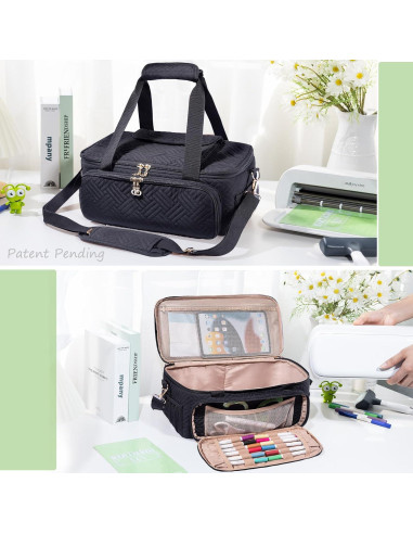 Funda de Transporte IMAGINING para Cricut Joy Xtra - Negra