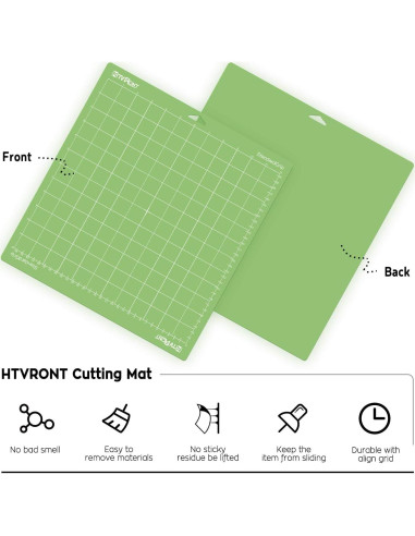Alfombrillas de Corte 12x12 HTVRONT - 6 Pcs para Cricut